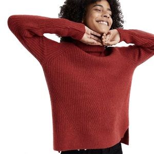 Madewell Mercer Turtleneck Sweater, Sz L